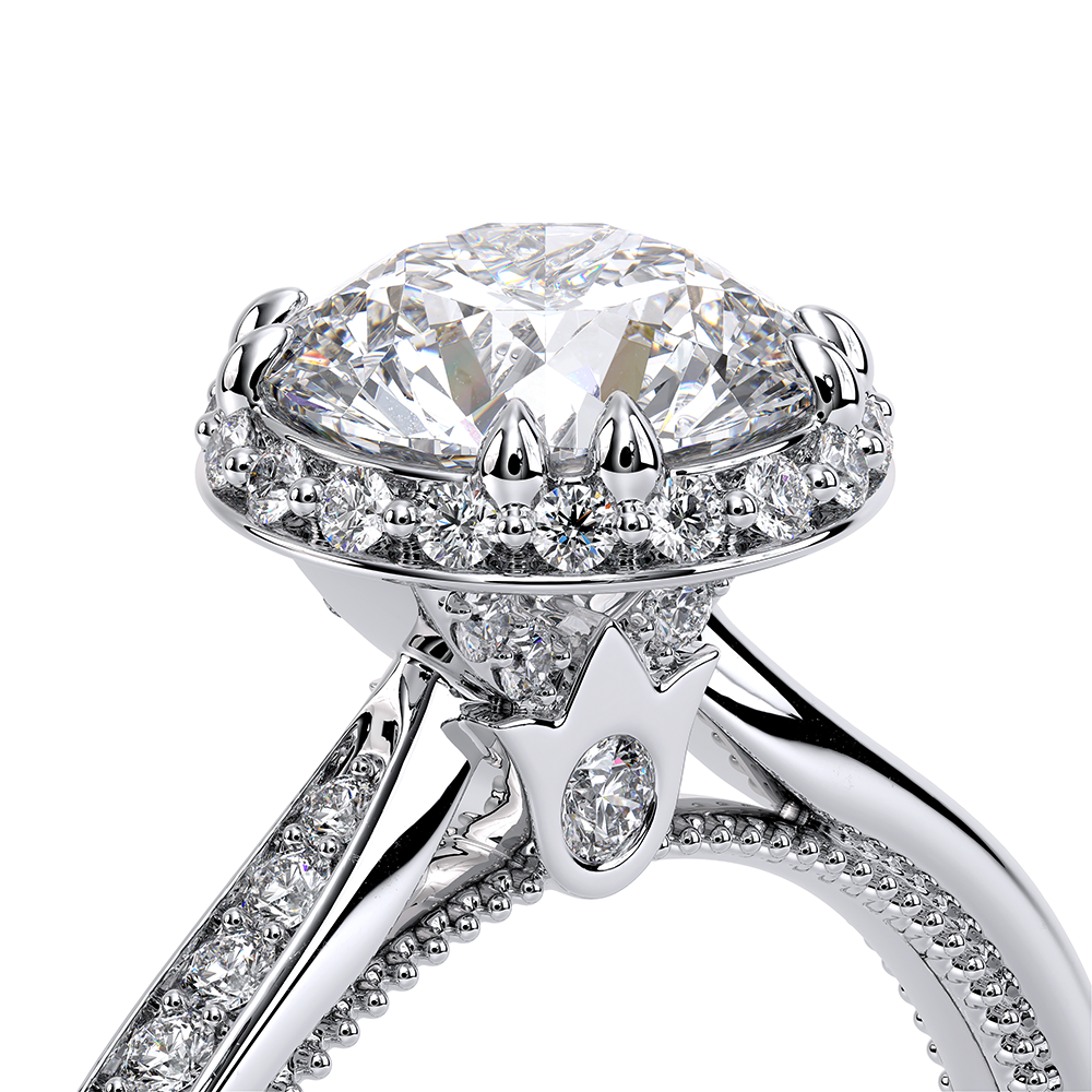Verragio Pave Round Engagement Ring