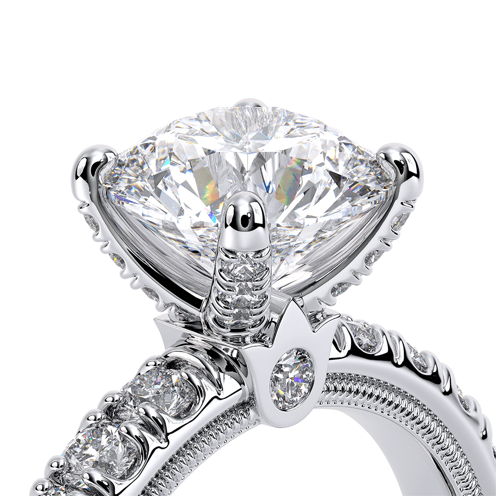 Verragio Pave Round Engagement Ring