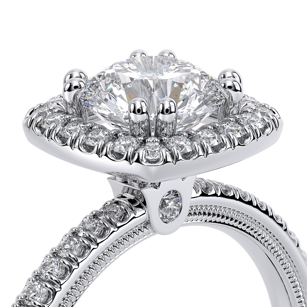 Verragio Halo Round Engagement Ring