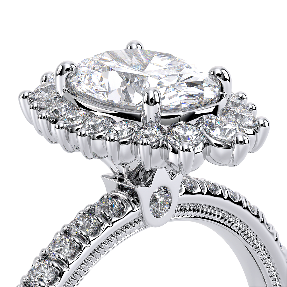Verragio Halo Oval Engagement Ring