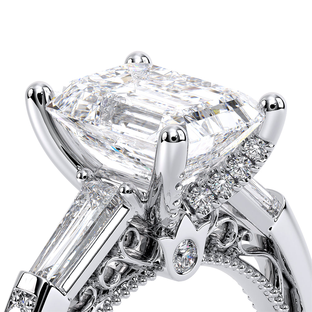 Venetian-5085em-18k White Gold Emerald