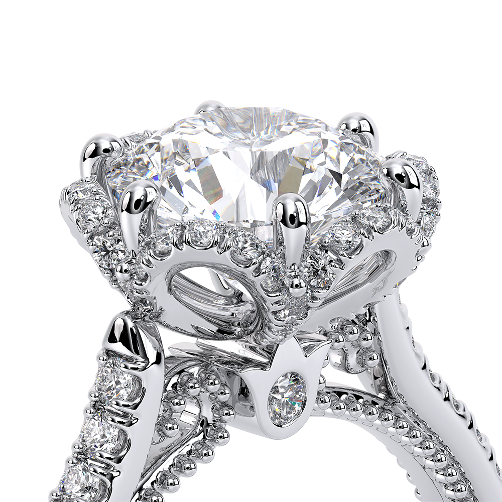 Verragio Halo Round Engagement Ring