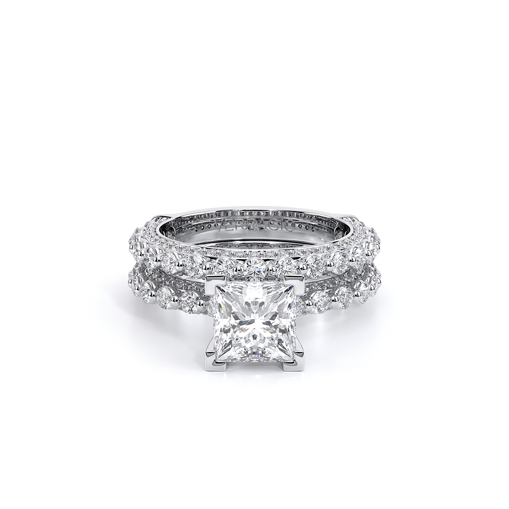 Verragio Pave Princess Engagement Ring