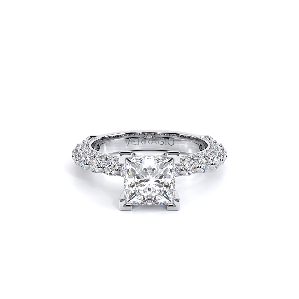 Verragio Pave Princess Engagement Ring