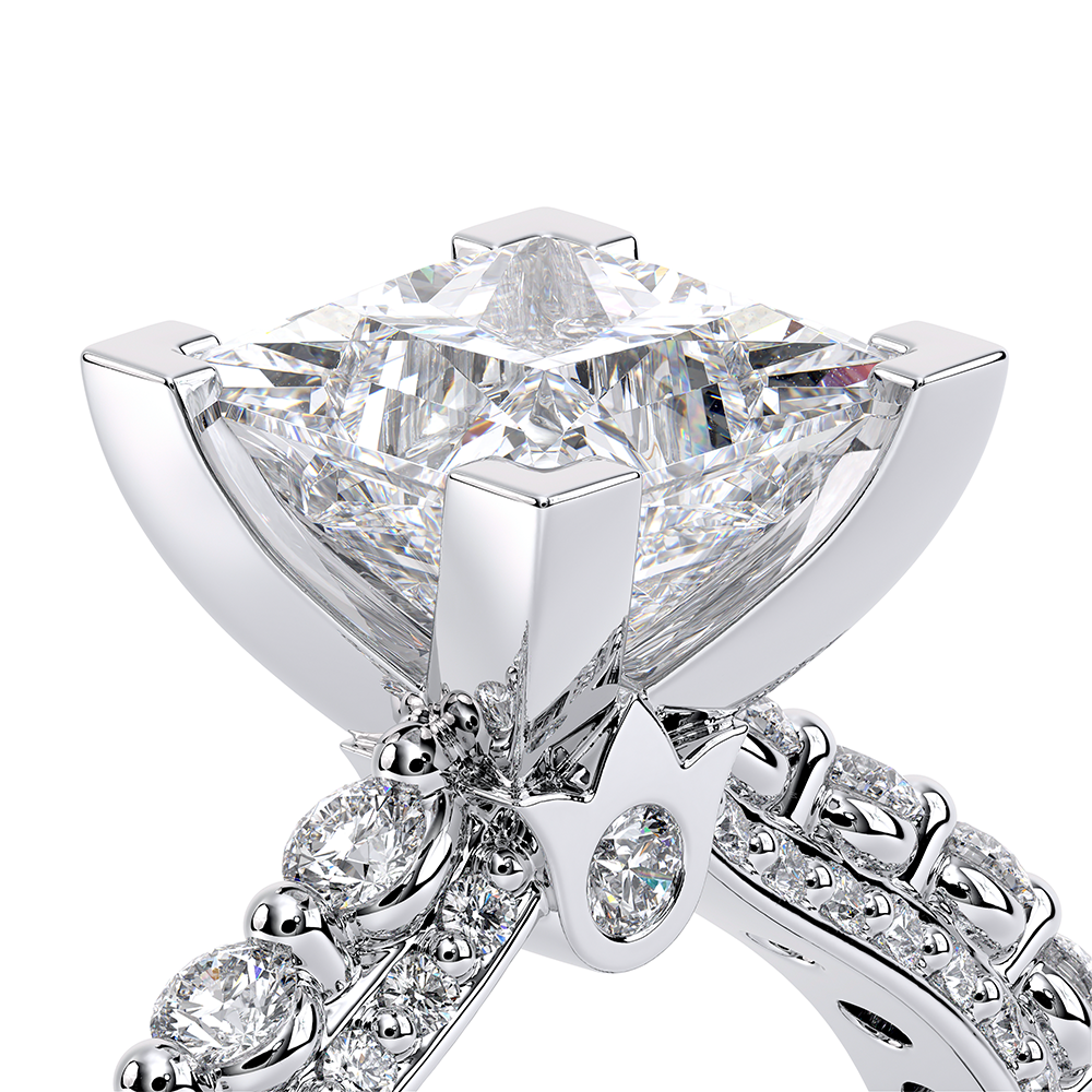 Verragio Pave Princess Engagement Ring