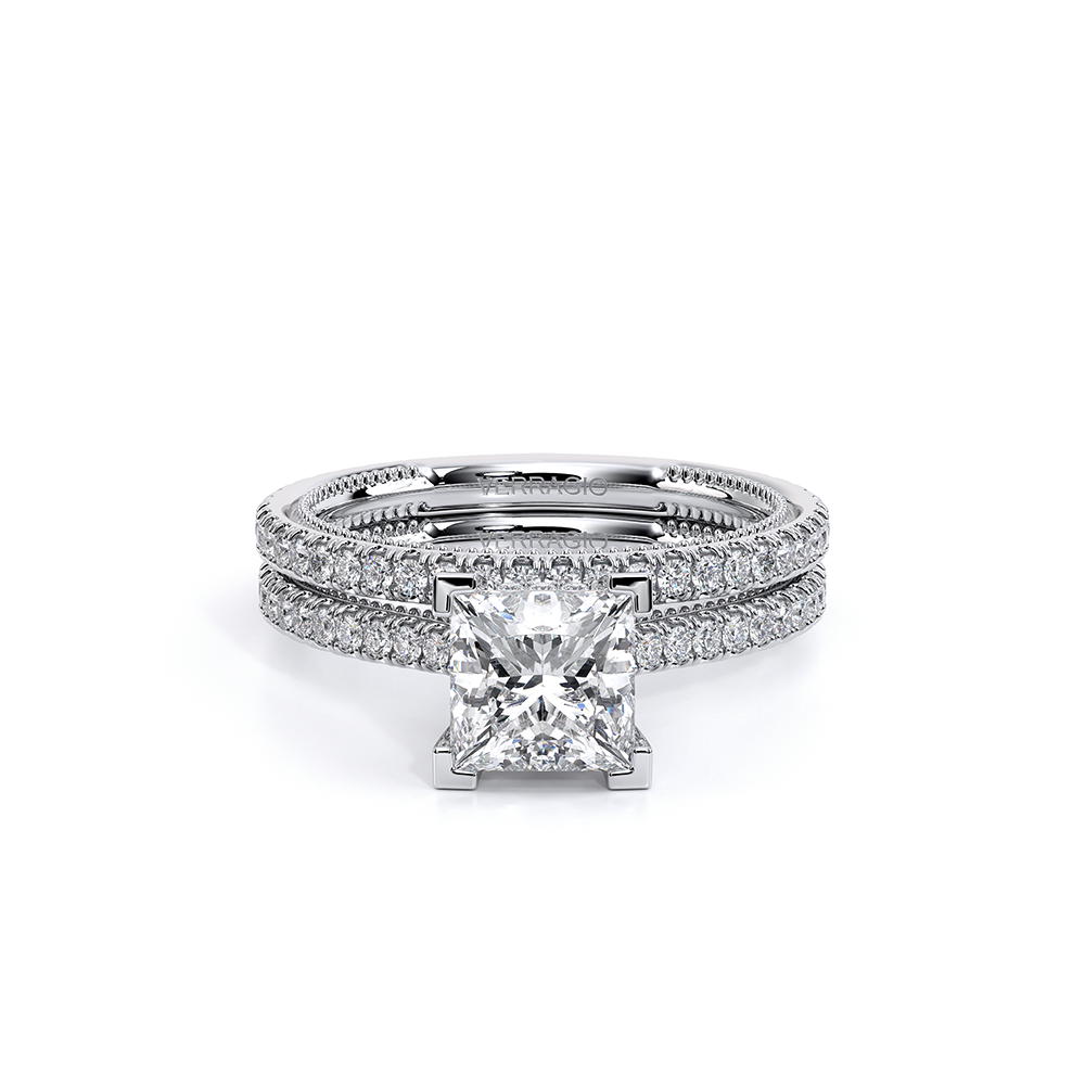 Verragio Pave Princess Engagement Ring
