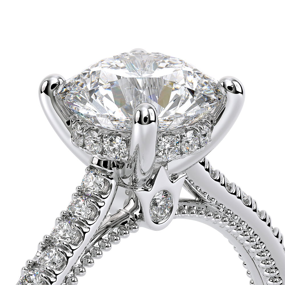 Verragio Pave Round Engagement Ring