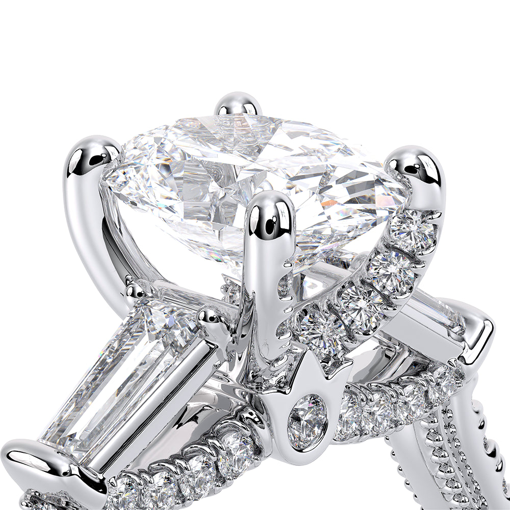Renaissance-991OV15-14K White Gold Oval