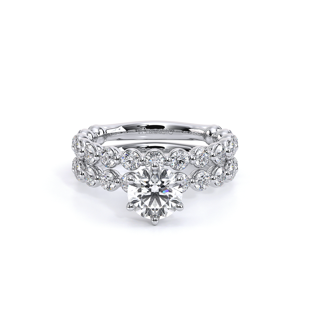 Verragio Pave Round Engagement Ring
