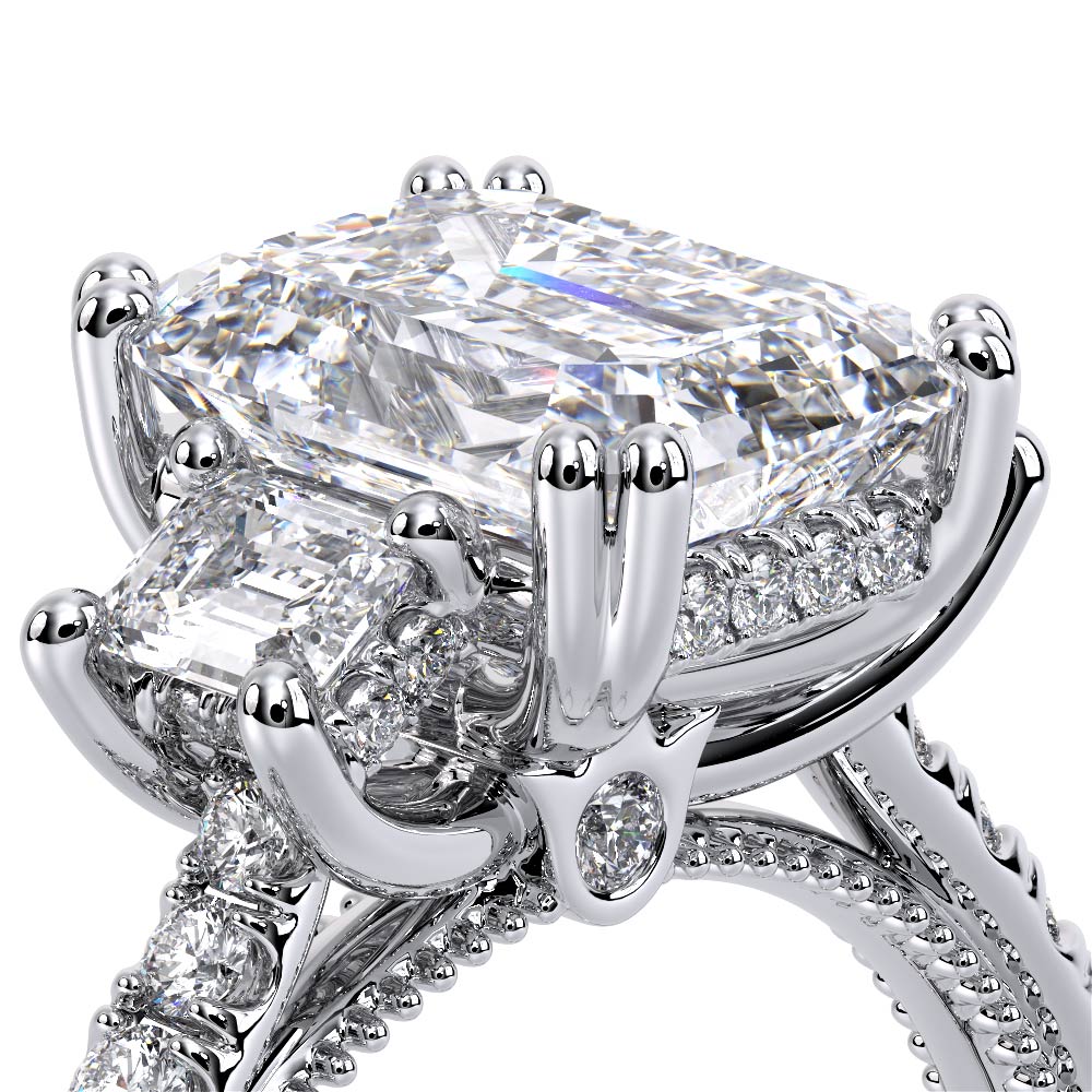 Verragio Emerald Engagement Ring