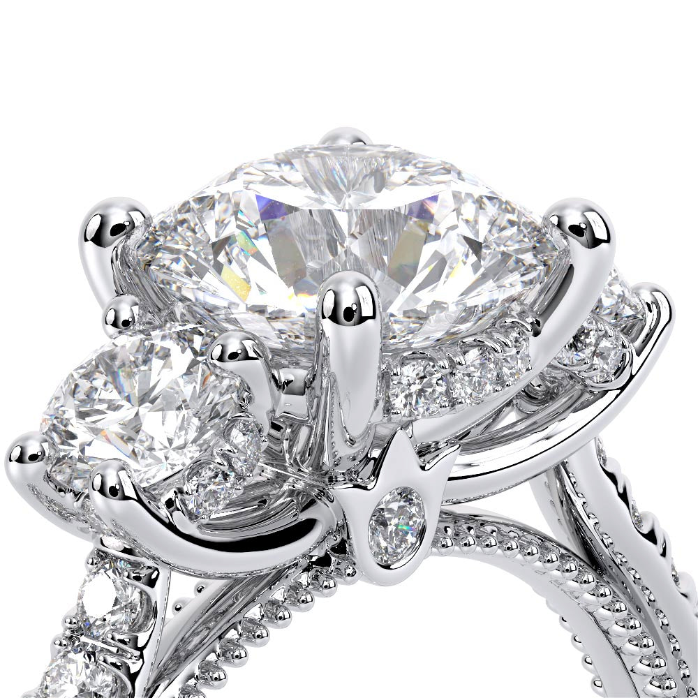 Renaissance-993R17-18K White Gold Round