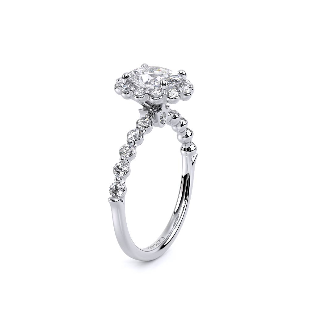 Verragio Halo Oval Engagement Ring