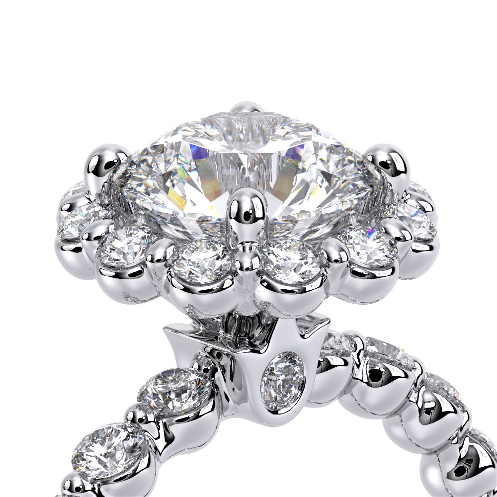 Verragio Halo Round Engagement Ring