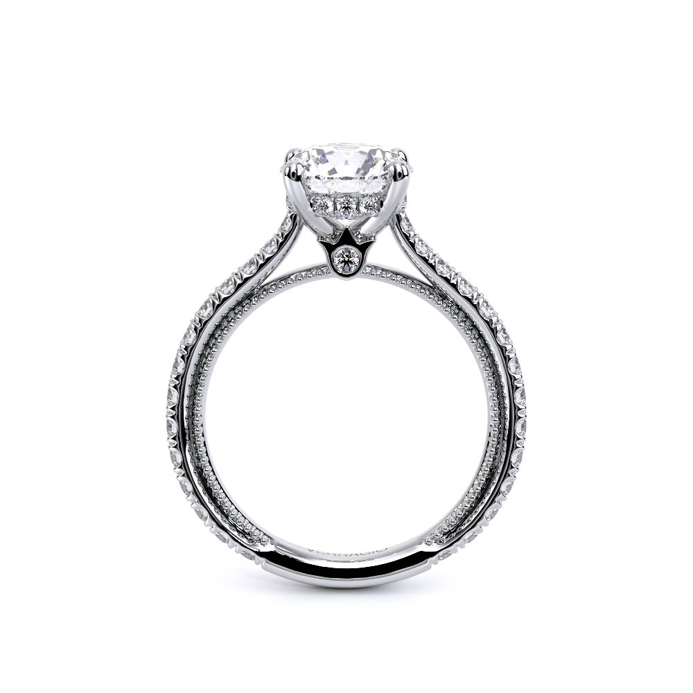 Verragio Pave Round Engagement Ring