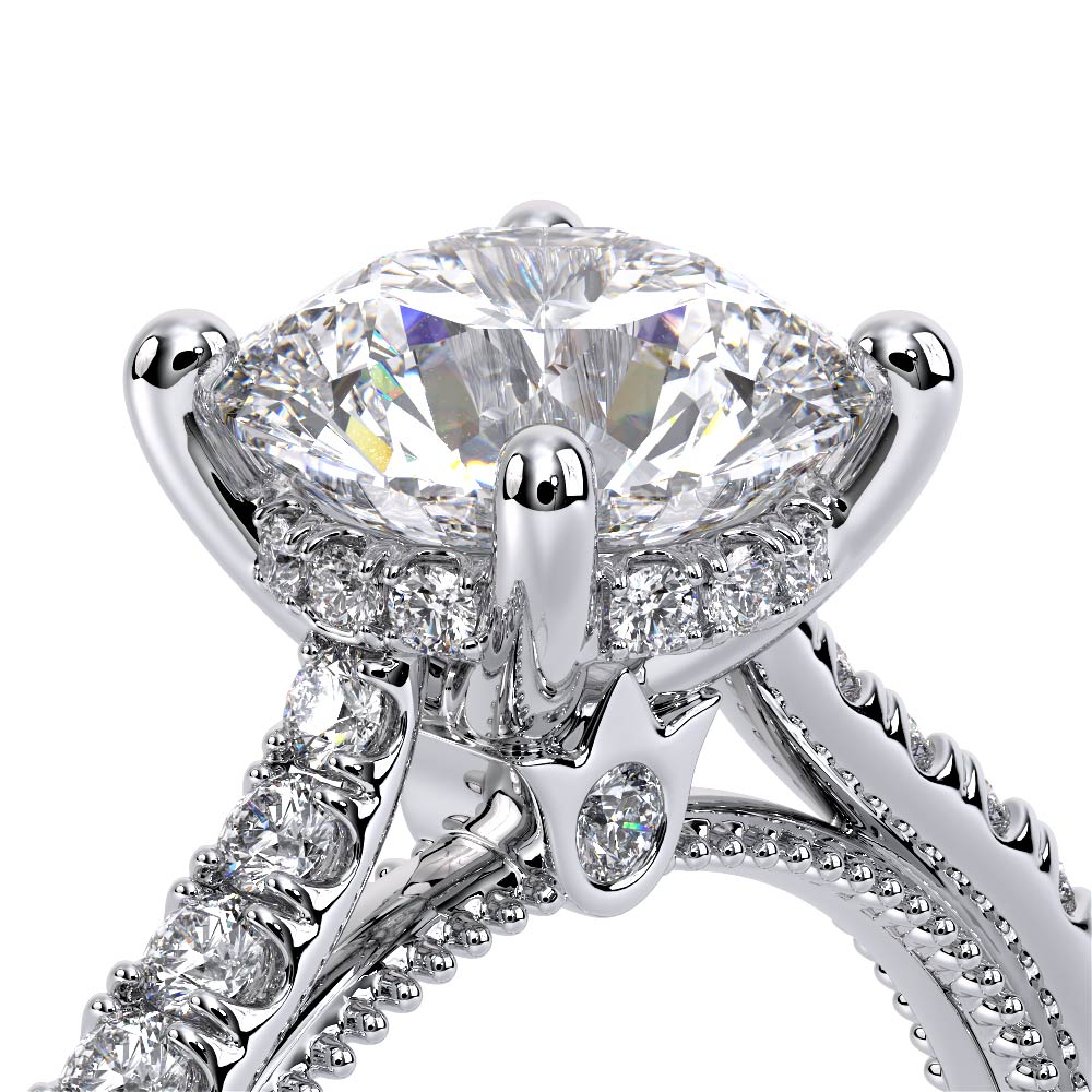 Verragio Pave Round Engagement Ring