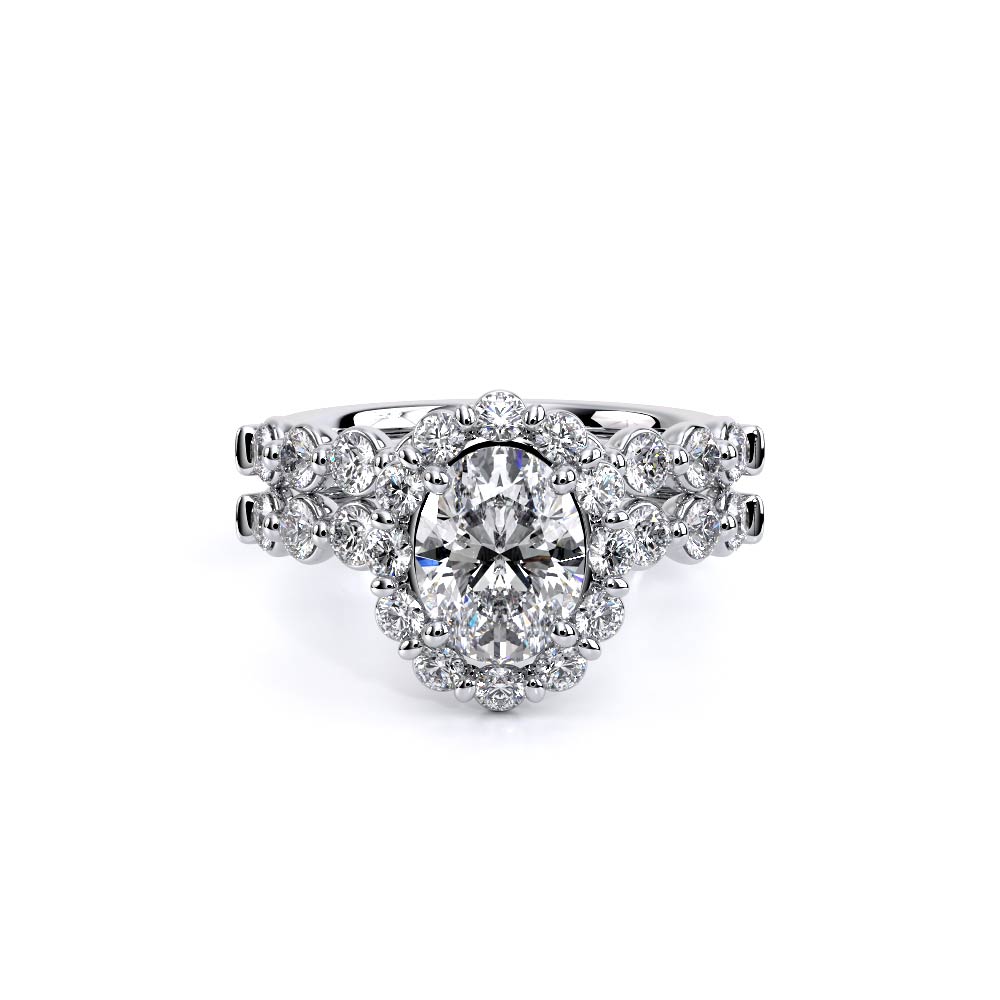 Verragio Halo Oval Engagement Ring