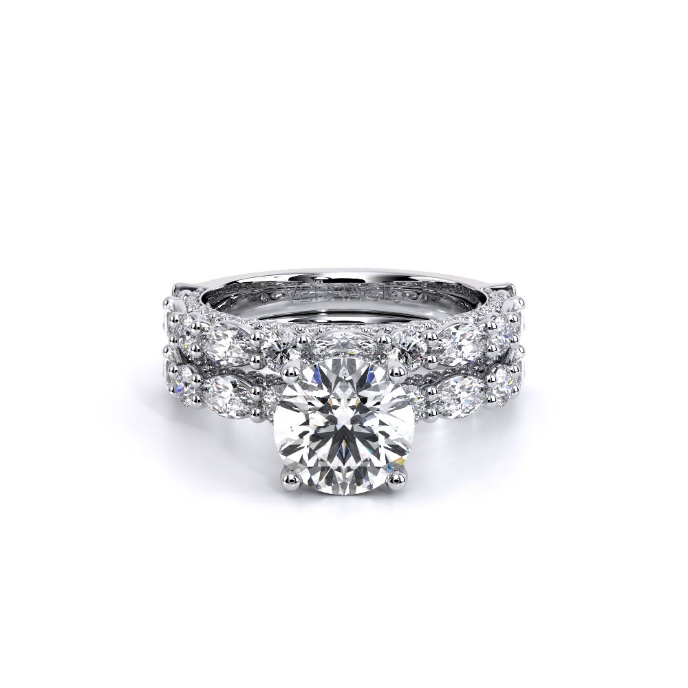 Verragio Pave Round Engagement Ring