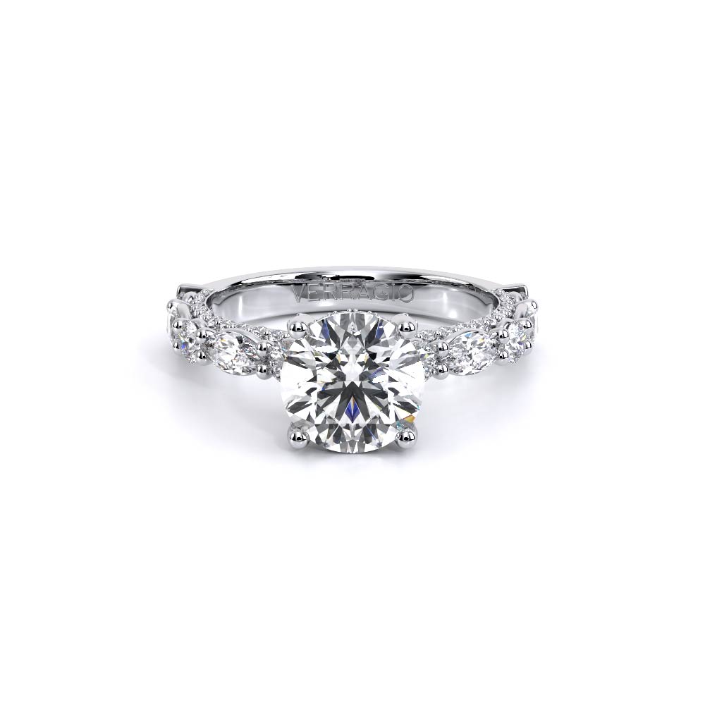Verragio Pave Round Engagement Ring