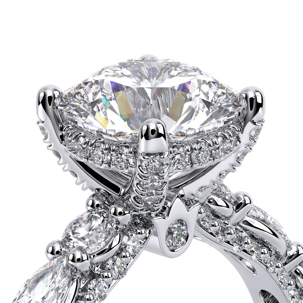 Verragio Pave Round Engagement Ring