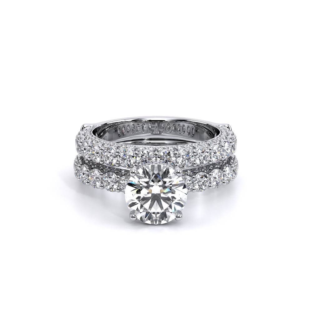 Verragio Pave Round Engagement Ring