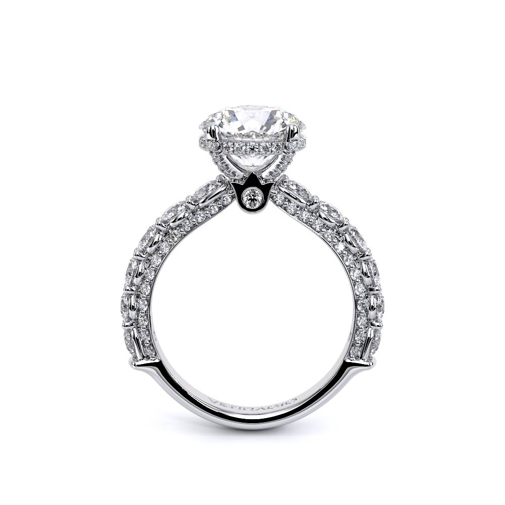 Verragio Pave Round Engagement Ring