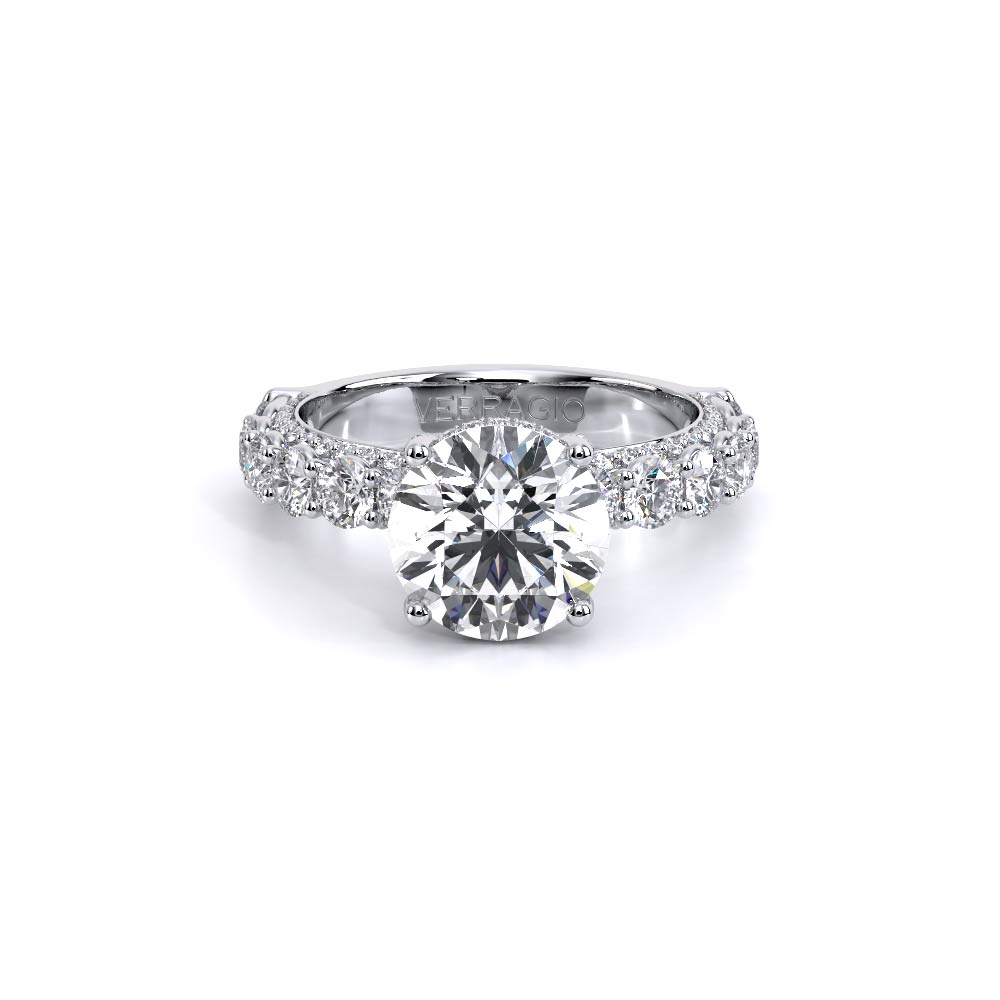 Verragio Pave Round Engagement Ring