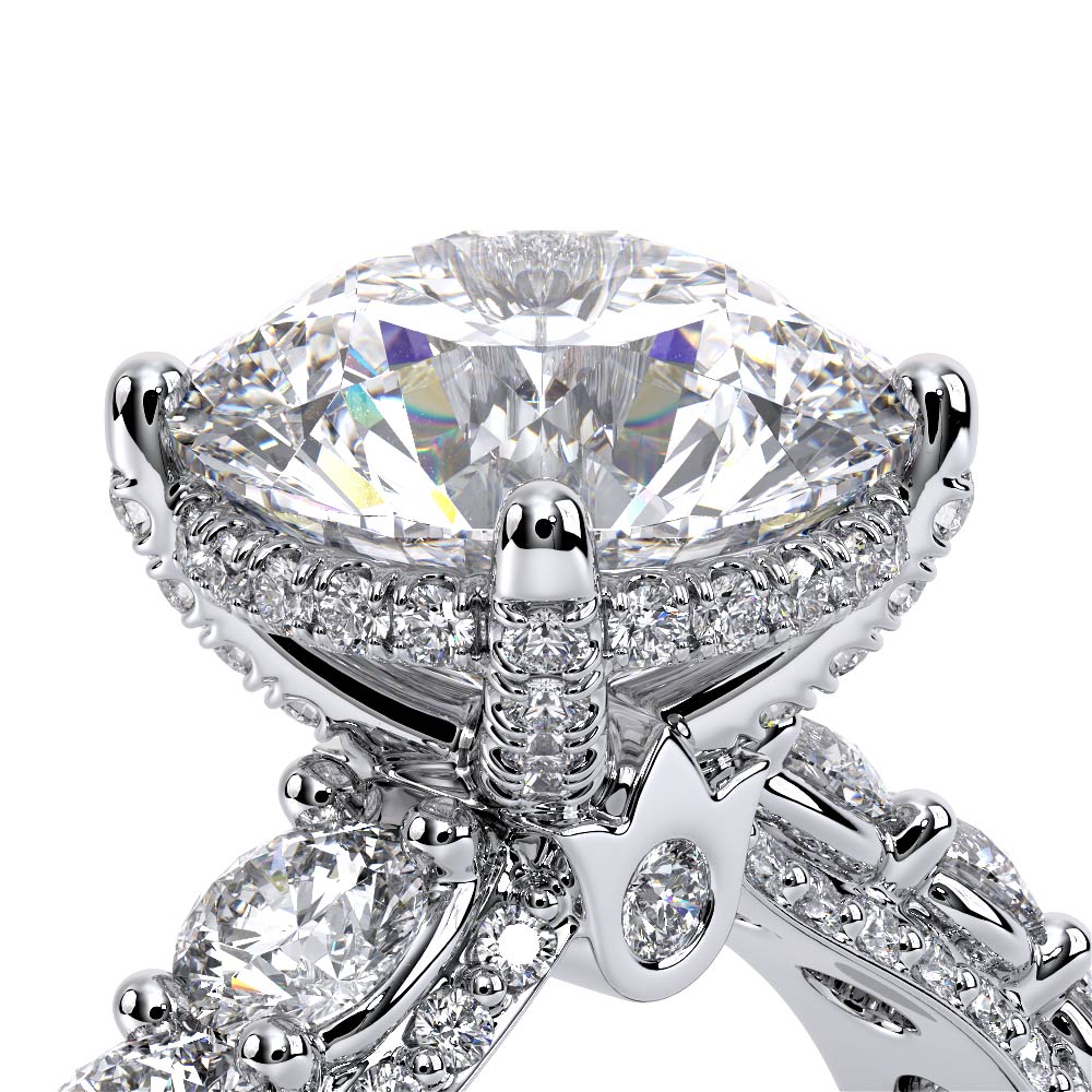 Verragio Pave Round Engagement Ring
