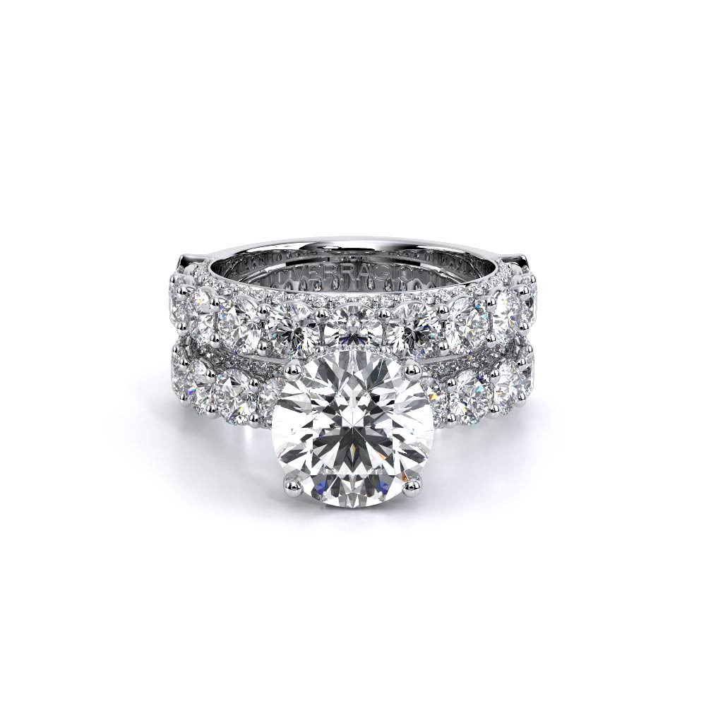 Verragio Pave Round Engagement Ring