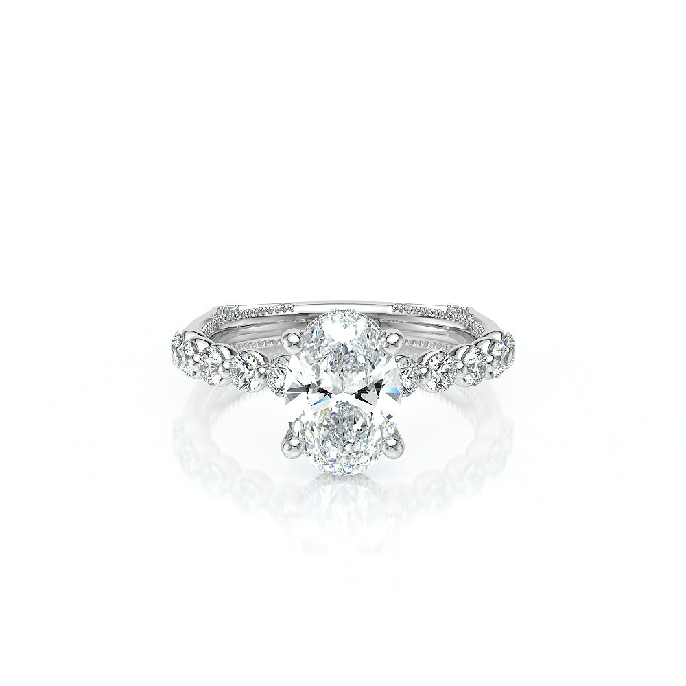 Verragio Halo Oval Engagement Ring