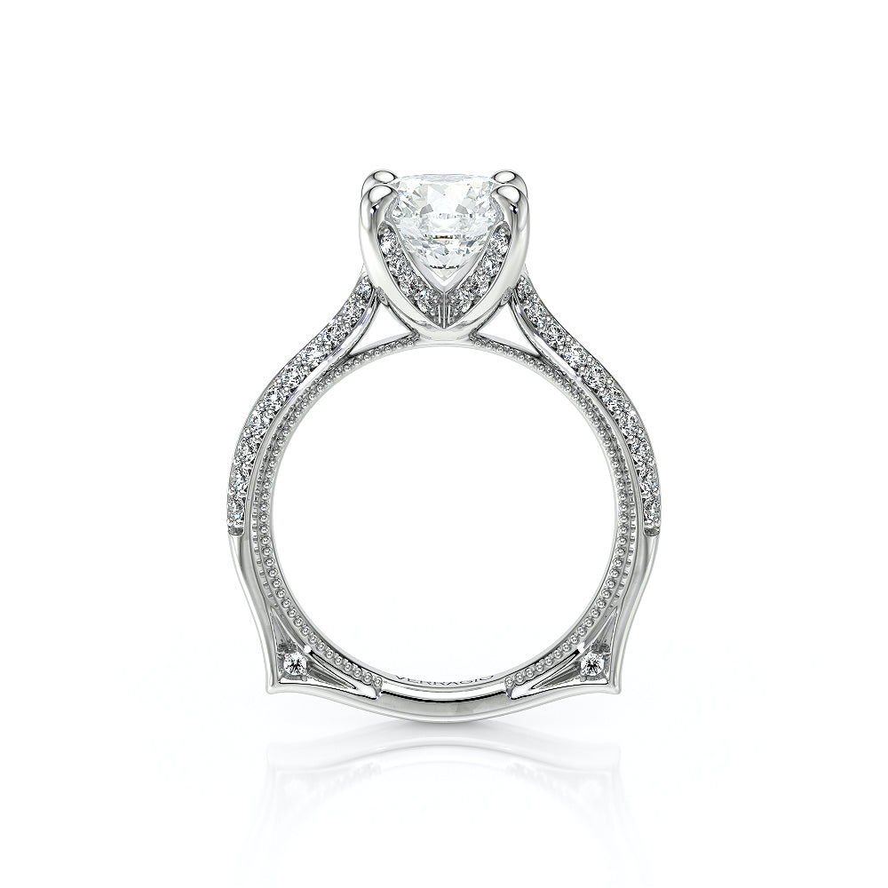 Verragio Halo Round Engagement Ring