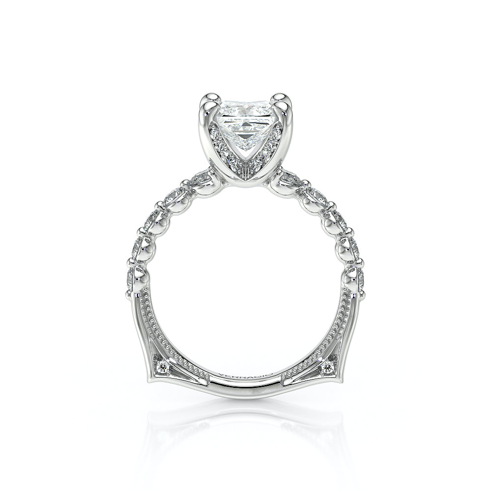 Verragio Halo Princess Engagement Ring