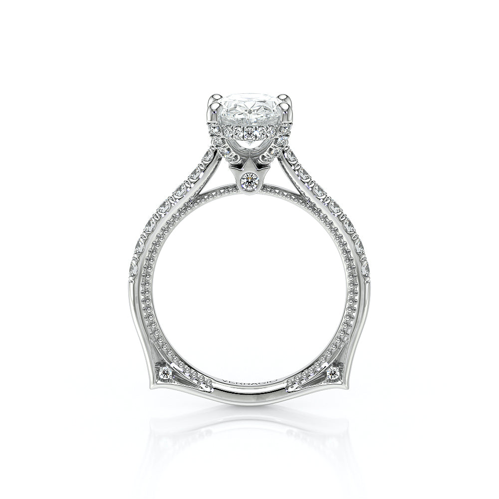 Verragio Halo Oval Engagement Ring