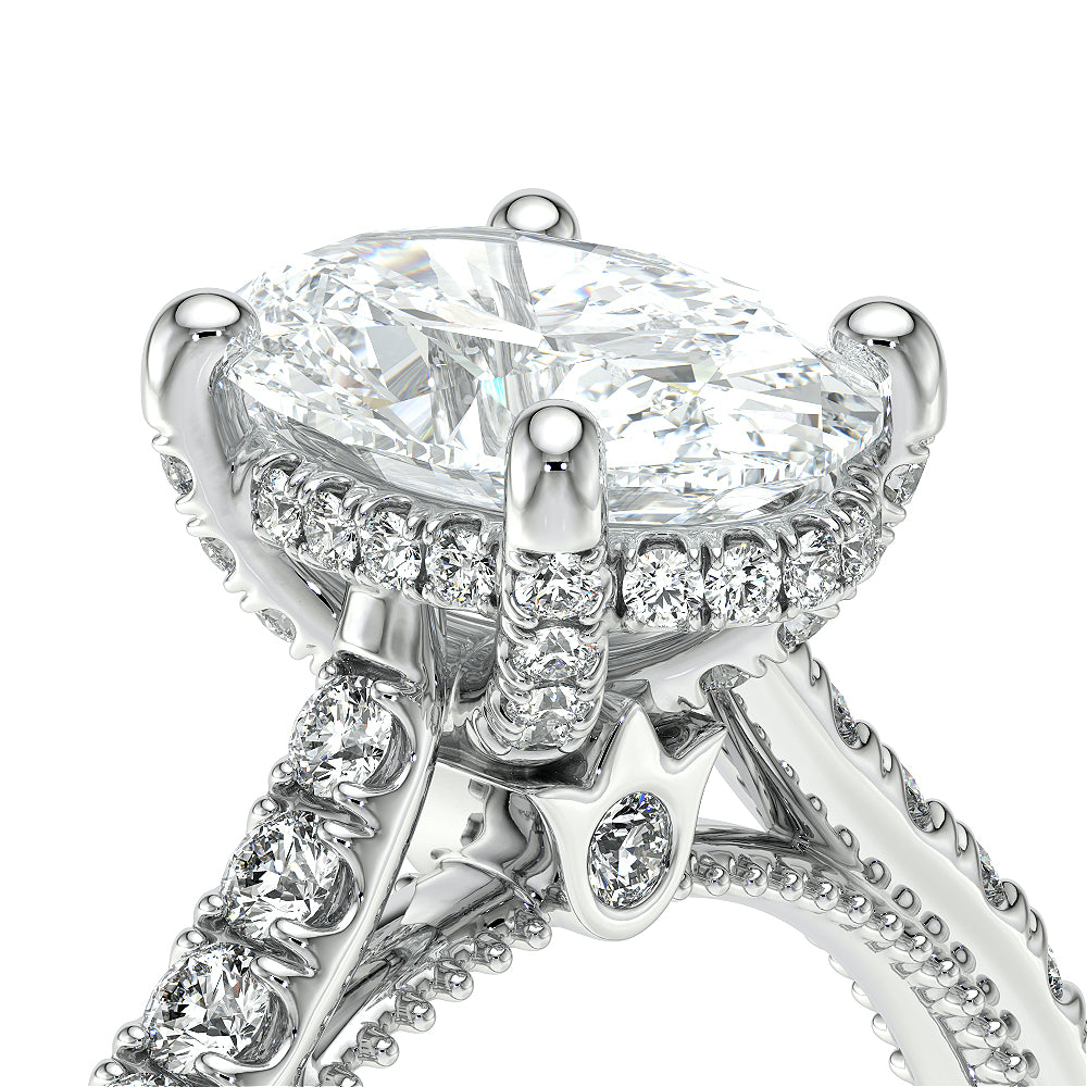Verragio Halo Oval Engagement Ring