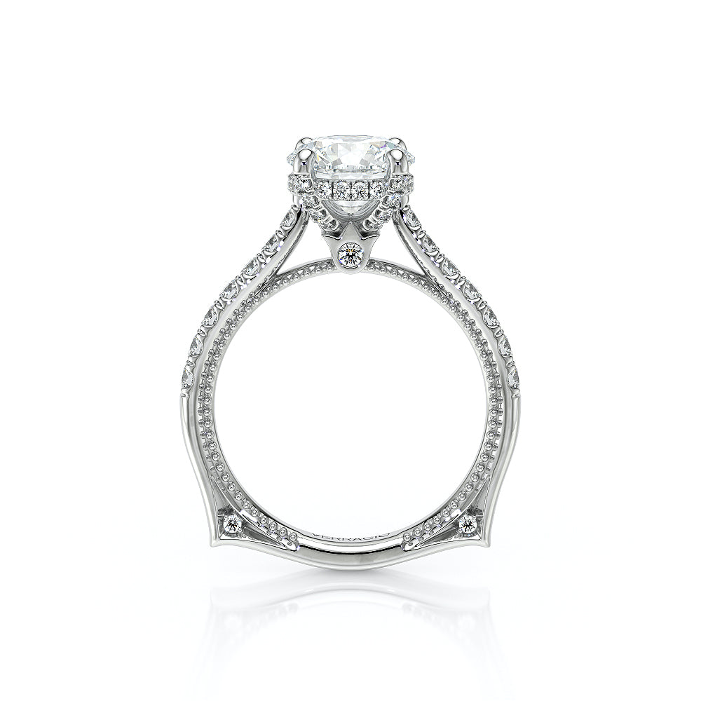 Verragio Halo Round Engagement Ring