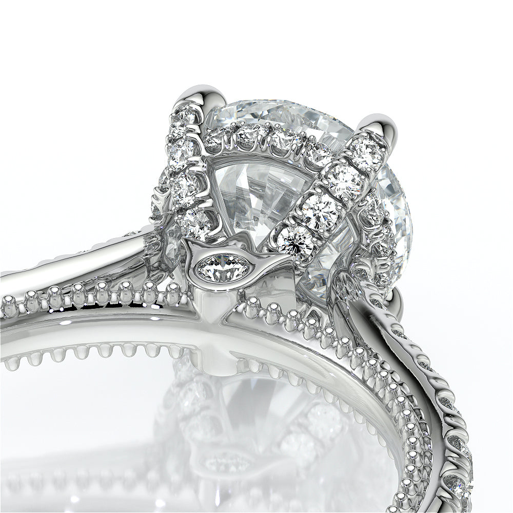 Verragio Halo Round Engagement Ring