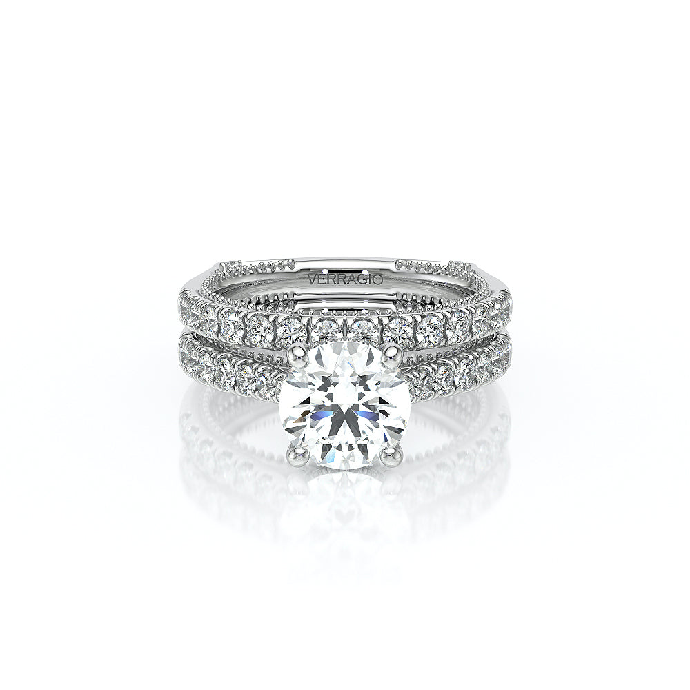 Verragio Halo Round Engagement Ring