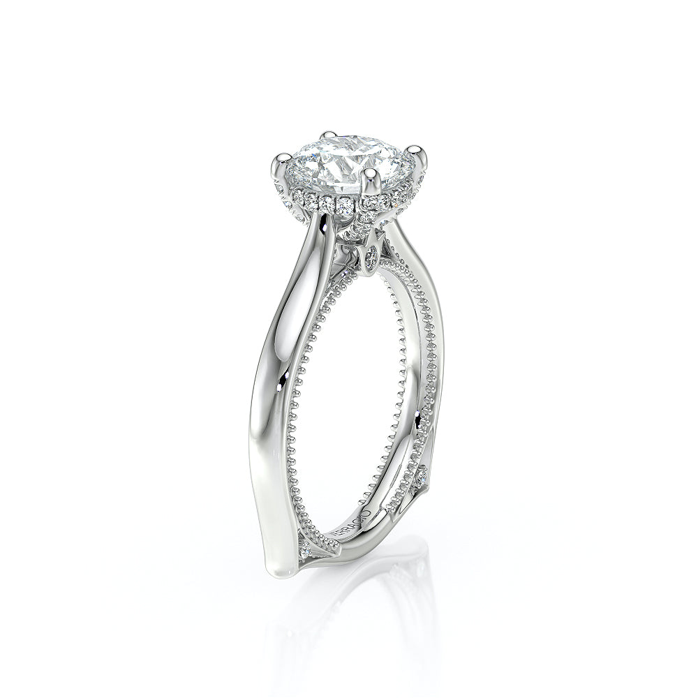 Verragio Halo Round Engagement Ring