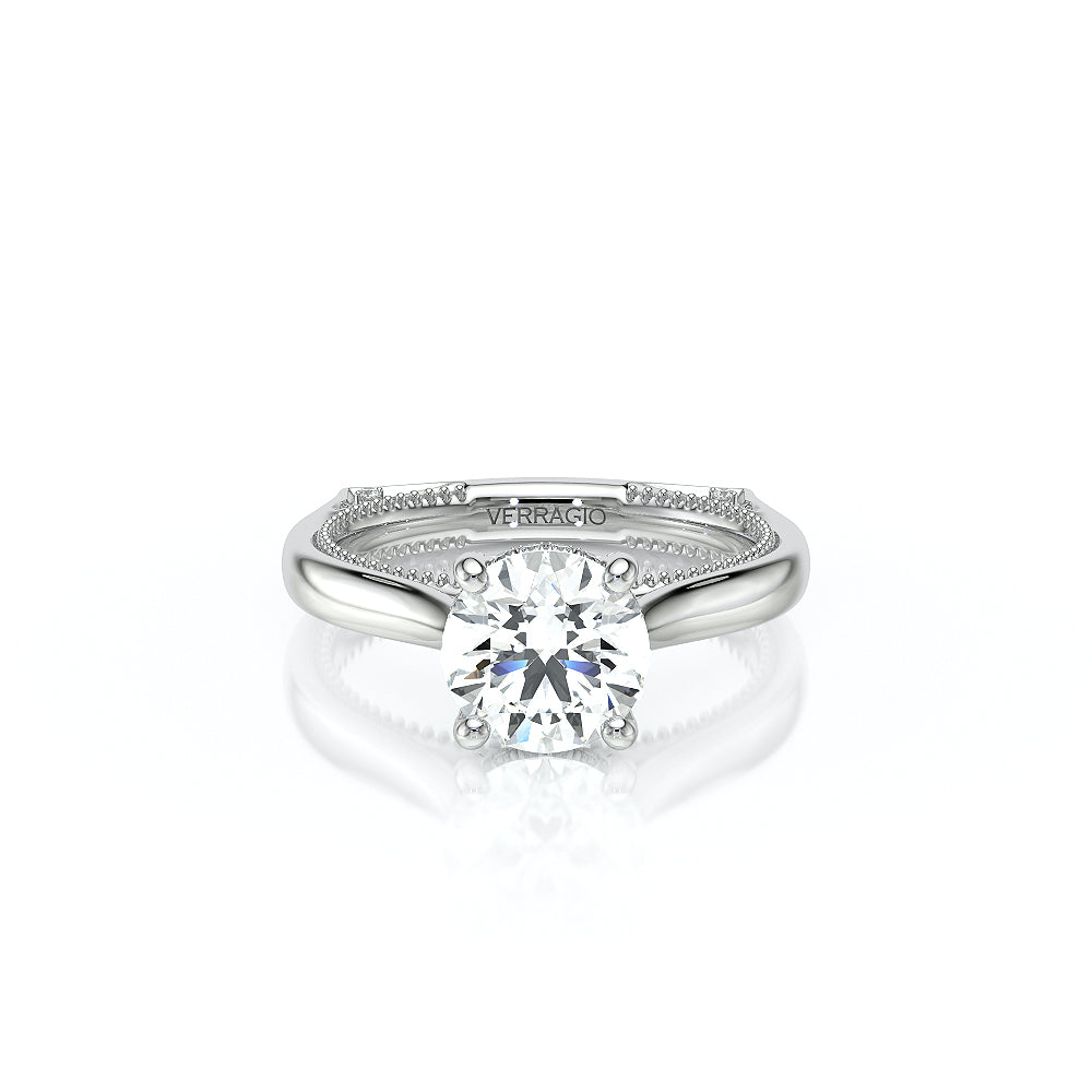 Verragio Halo Round Engagement Ring