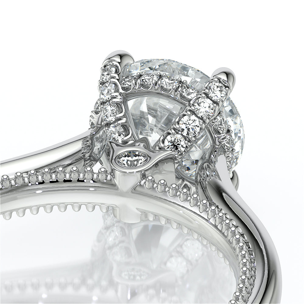 Verragio Halo Round Engagement Ring
