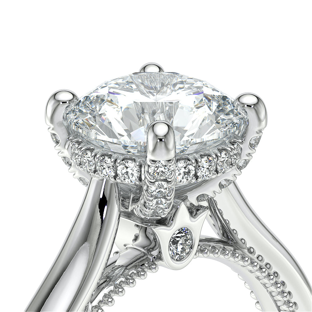 Verragio Halo Round Engagement Ring