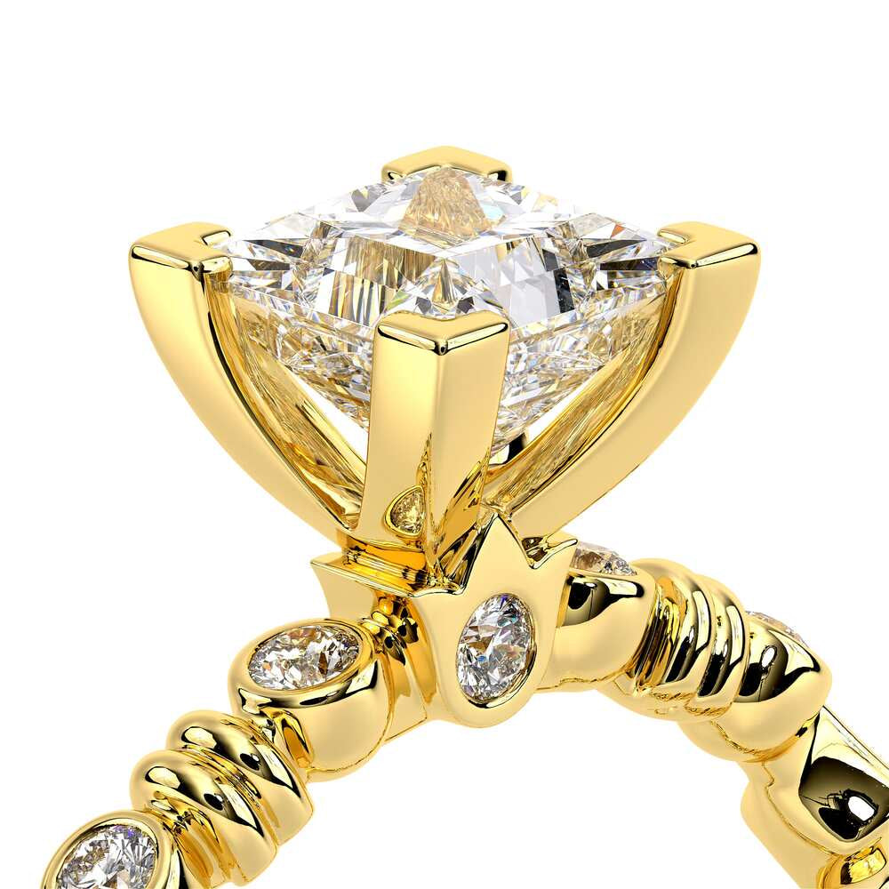 Renaissance-973-P-14k Yellow Gold Princess