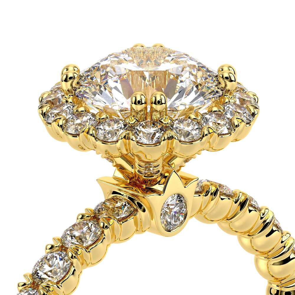 Renaissance-954R18-14K Yellow Gold Round