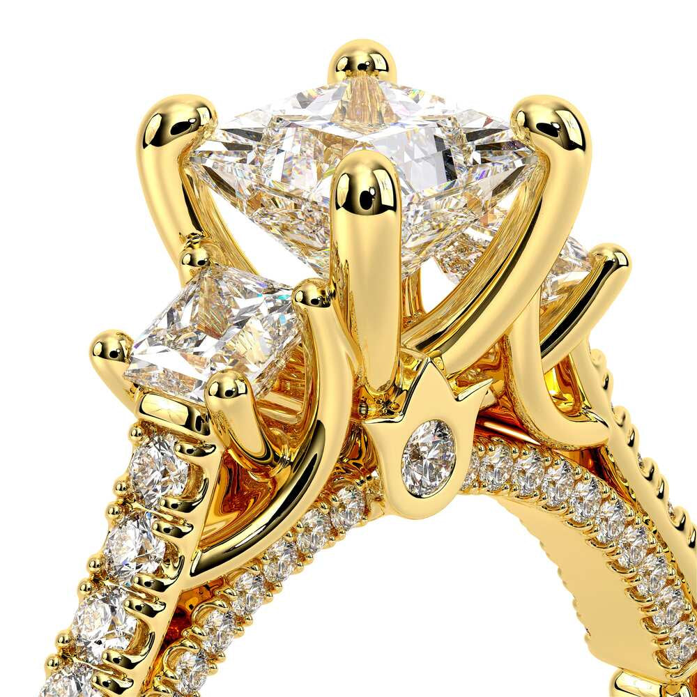 Couture-0470p-14k Yellow Gold Princess