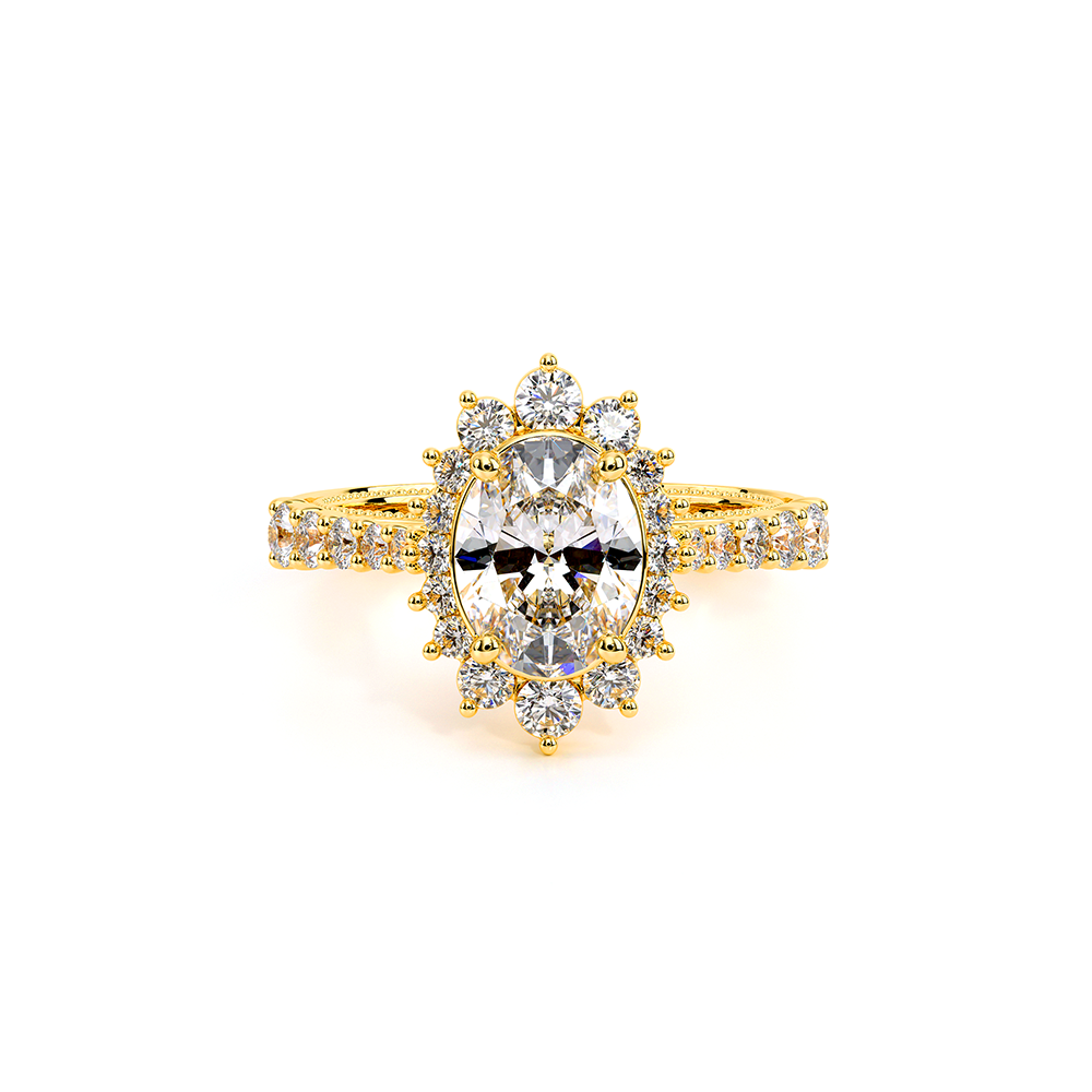 Verragio Halo Oval Engagement Ring