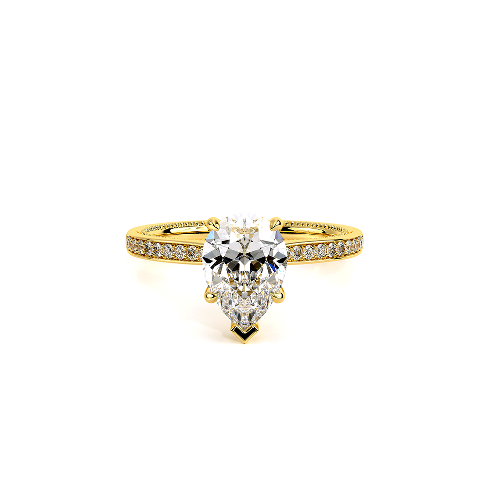Verragio Solitaire Pear Engagement Ring