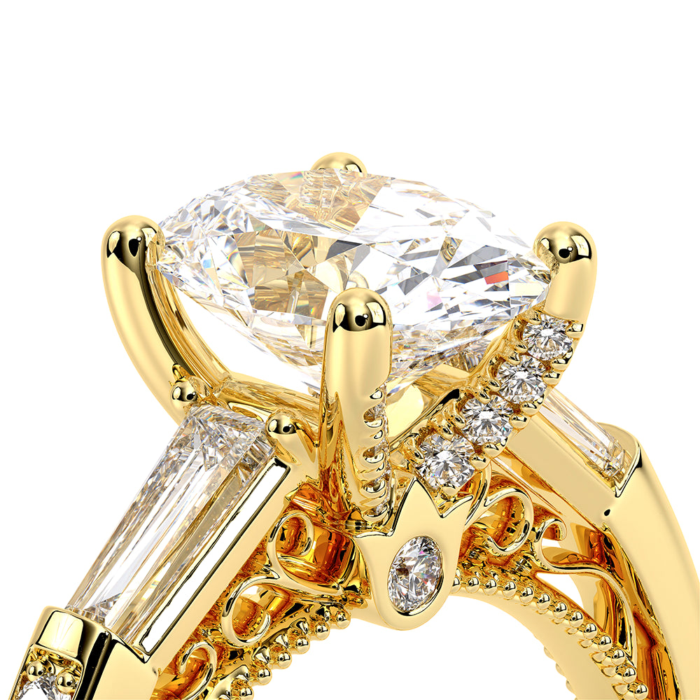 Venetian-5085ov-14k Yellow Gold Oval