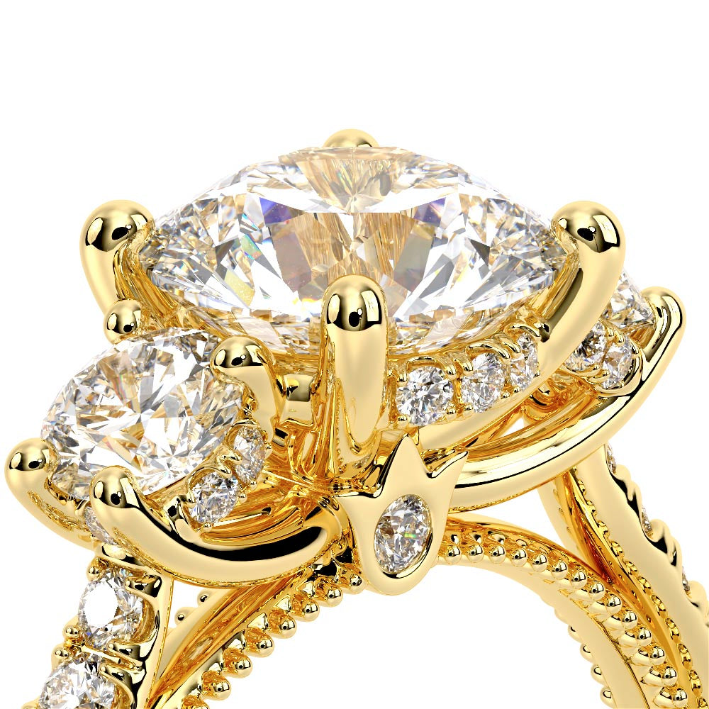 Renaissance-993R17-14K Yellow Gold Round