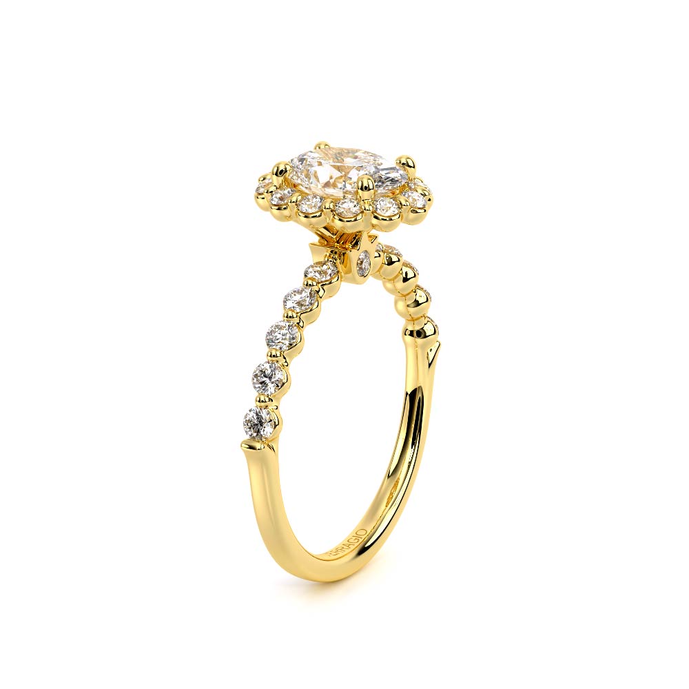 Verragio Halo Oval Engagement Ring