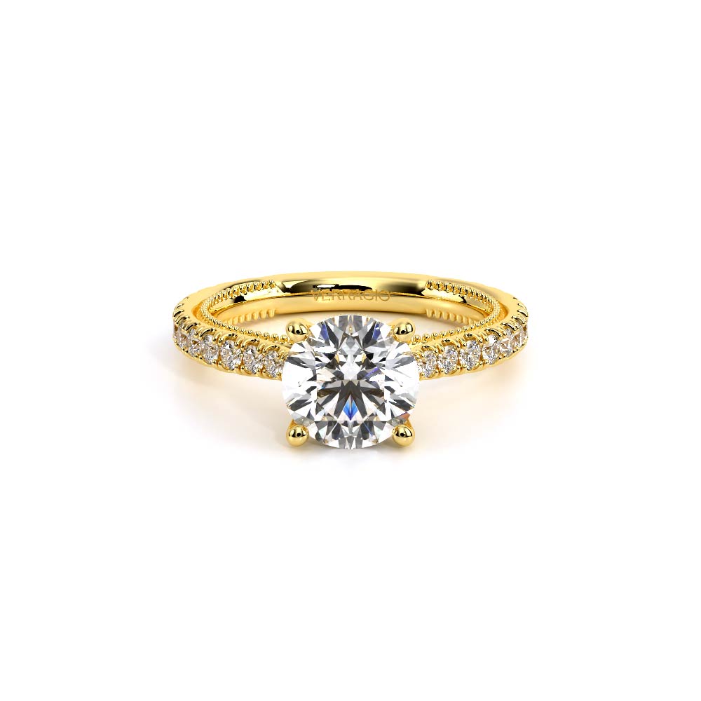 Verragio Pave Round Engagement Ring