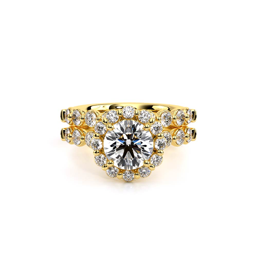Verragio Halo Round Engagement Ring